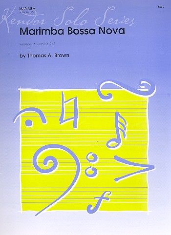 Marimba Bossa Nova for marimba and piano