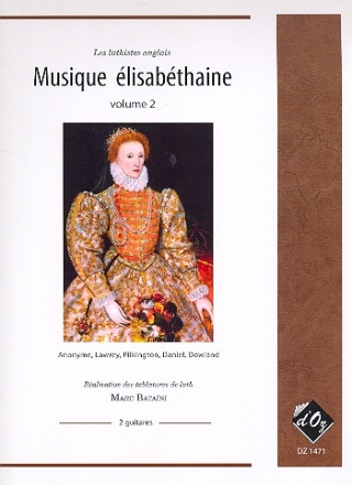 Musique �lisab�thaine vol.2 pour 2 guitares partition