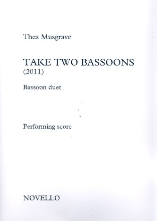 Take two Bassoons for 2 bassoons 2 scores,  archive copy