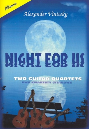 Night for us for 4 guitars score and parts