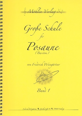 Groe Schule Band 1 fr Posaune (Bariton)