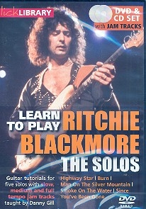 Learn to play Ritchie Blackmore - the Solos  DVD
