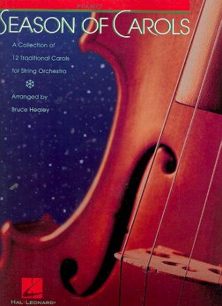 Season of Carols for string orchestra piano accompaniment