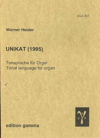 Tonsprache fr Orgel