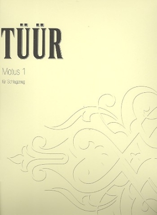 Motus 1 (1997) fr Schlagzeug