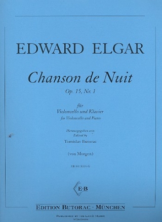 Chanson de nuit op.15,1 fr Violoncello und Klavier