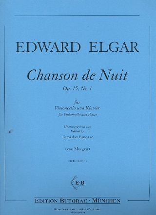 Chanson de nuit op.15,1 fr Violoncello und Klavier