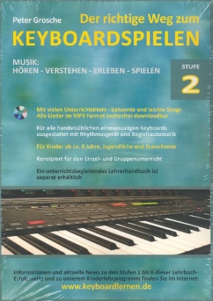 Der richtige Weg zum Keyboardspielen Band 2