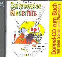 Saitenweise Kinderhits  2 CD's (Gesamtaufnahme und Playbacks)