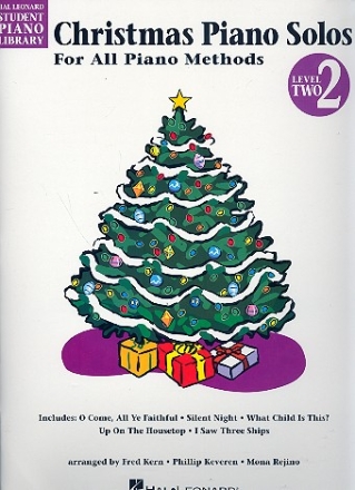 Christmas Piano Solos - Level 2 for piano (with lyrics)