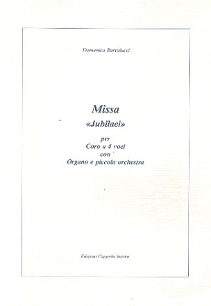 Missa Jubilaei  partitura