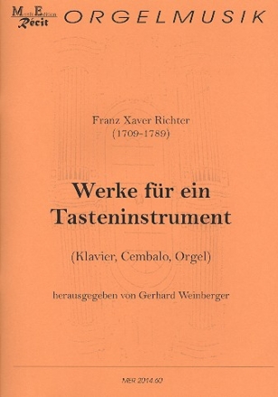 Werke fr ein Tasteninstrument fr Klavier, Cembalo, Orgel