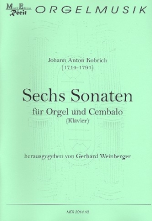 6 Sonaten fr Orgel (Klavier/Cembalo)