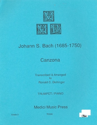 Canzona d major for trumpet and piano