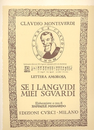 Se i languidi miei sguardi a voce con clavicembalo (pianoforte) partitura