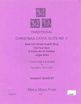 Christmas Carol Suite no.2 for 4 trumpets score and parts