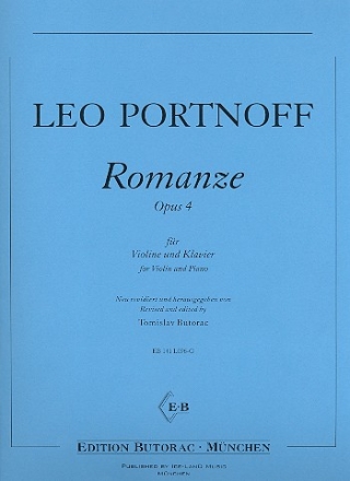 Romanze op.4 fr Violine und Klavier