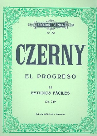 El progreso op.749 para piano