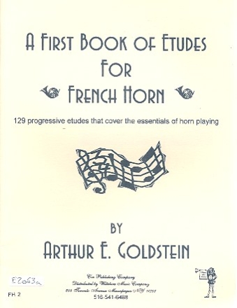 A first Book of Etudes for horn