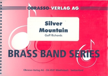 Silver Mountain for brass band score and parts