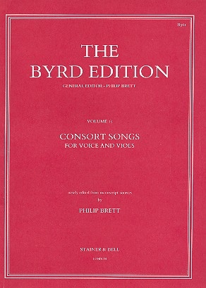 The Byrd Edition vol.15 Consort Songs for voice and viols