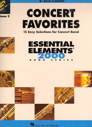 Concert Favorites vol.2 for concert band bass clarinet