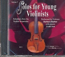 Solos for young Violonists vol.5  CD