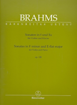 2 Sonaten op.120 fr Violine und Klavier