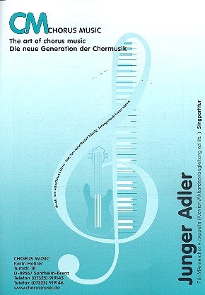 Junger Adler fr Mnnerchor a cappella (Klavier ad lib) Chorpartitur