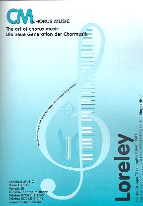 Loreley fr Mnnerchor a cappella (Klavier ad lib) Chorpartitur