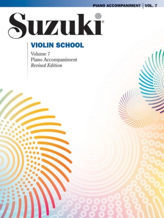 Suzuki Violin School vol.7 for violin and piano piano accompaniment,  revised edition 2014