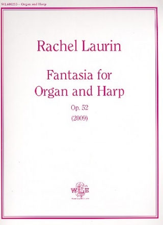 Fantasia for organ and harp score and harp part