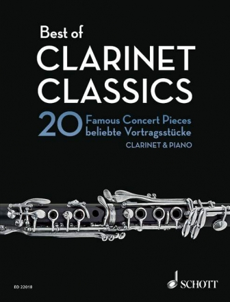 Best of Clarinet Classics for clarinet and piano
