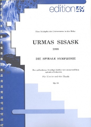 Die spirale Symphonie op.68 fr Klavier zu 4 Hnden