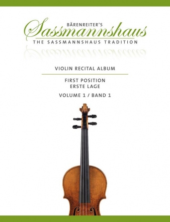 Violin Recital Album Band 1 fr 1-2 Violinen und Klavier Stimmen