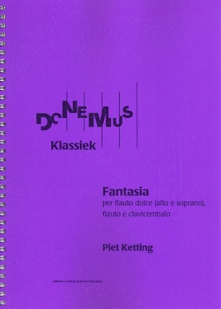 Fantasia for flute, recorder and cembalo score and parts