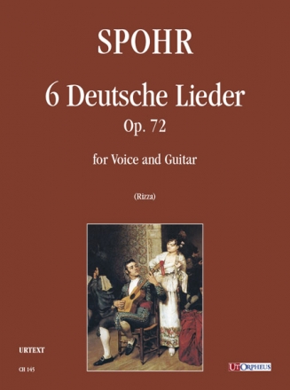 6 deutsche Lieder op.72 fr Gesang und Gitarre Partitur und Stimme