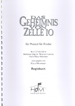 Das Geheimnis von Zelle 10  Regiebuch