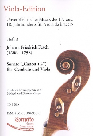 Sonate fr Viola und Cembalo