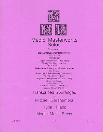 Masterworks Solos vol.1 for tuba and piano