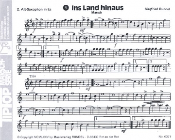 Tip Top Marsch Serie: fr Blasorchester Altsaxophon 2