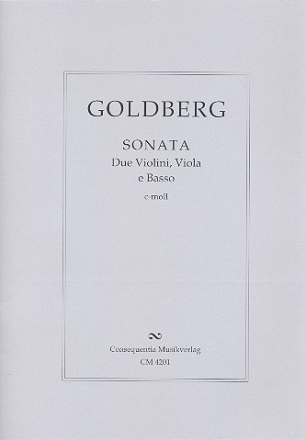 Sonata per 2 violini, viola e basso Partitur und Stimmen