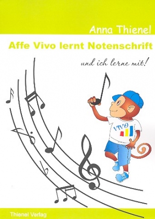Affe Vivo lernt Notenschrift und ich lerne mit