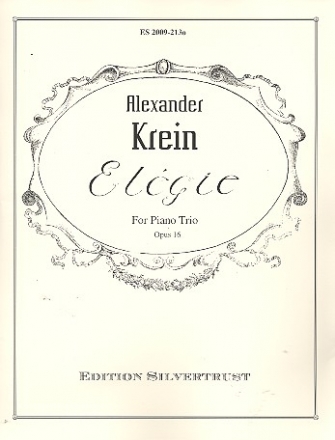 Elgie op.16 for violin, violoncello and piano parts