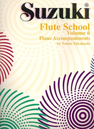 Suzuki Flute School vol.6 for flute and piano piano part