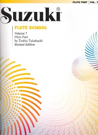 Suzuki Flute School vol.7 for flute and piano flute part (revised edition)