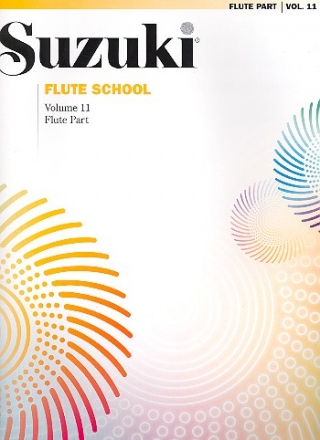 Suzuki Flute School vol.11 for flute and piano flute part