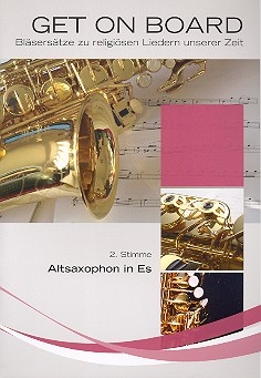 Get on Board fr 4-stimmiges Blser-Ensemble 2. Stimme in Es (Altsaxophon)