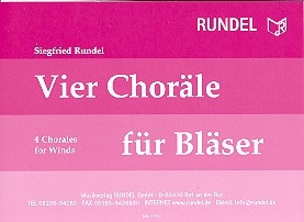 4 Chorle fr Blasorchester Direktion und Stimmen