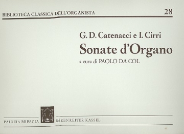 Catenacci e G.D. e Cirri, I. Sonate d'organo